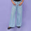 Sky Blue Denim Pant PS9538