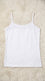 White Solid Tan Top PT601209