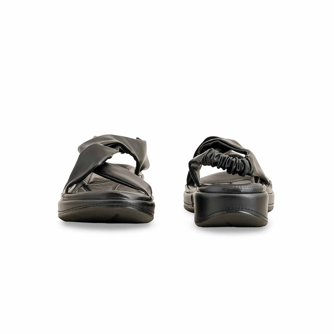 Black Formal Sandal For Ladies PU0069