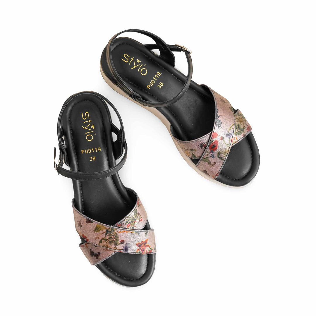Black Formal Women Sandal PU0119