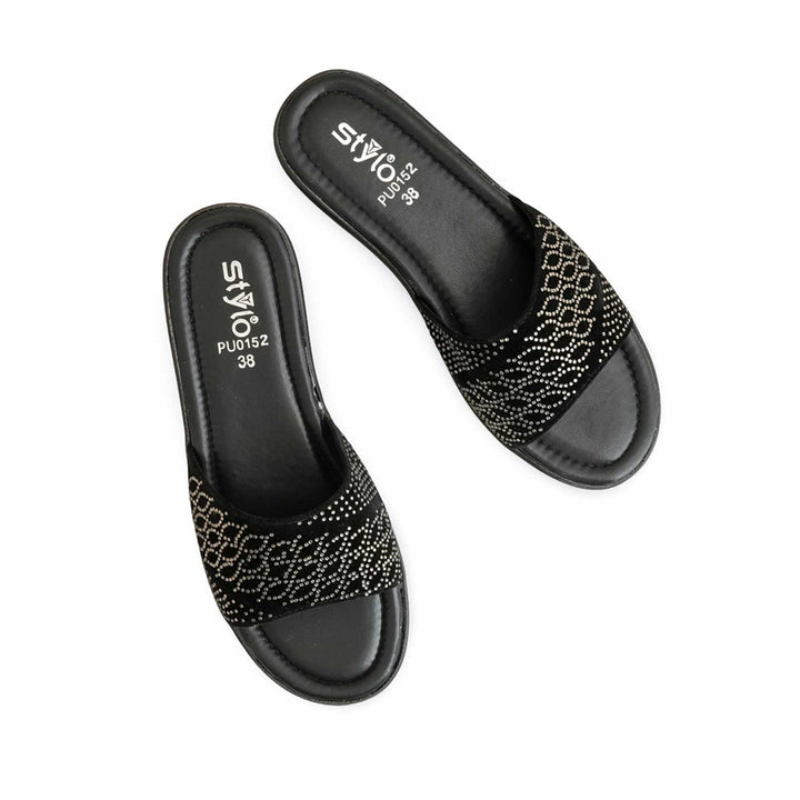 Black Formal Women Slipper PU0152