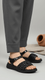 Black Formal Sandal PU0295
