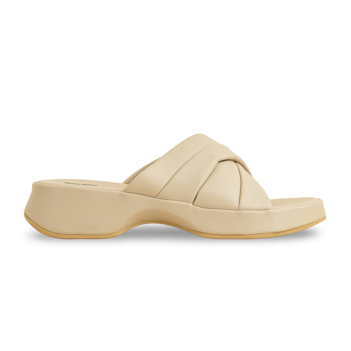Beige Formal Slipper PU0355