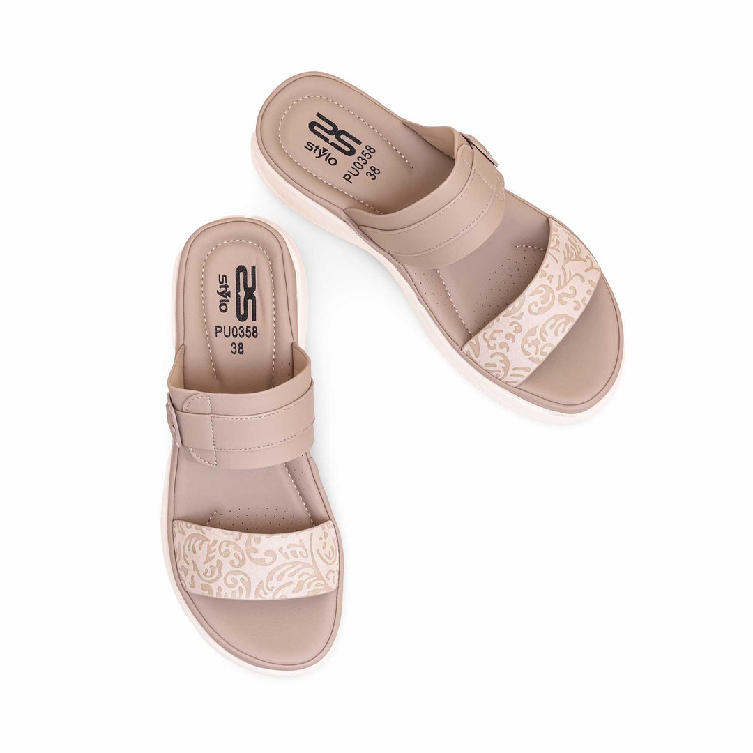 Beige Formal Slipper PU0358