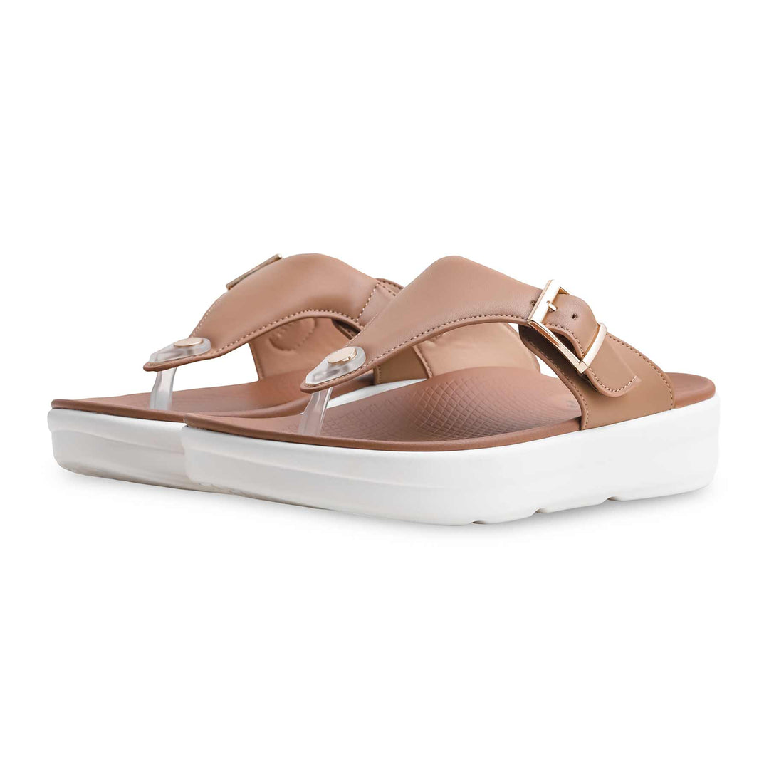 Beige Formal Chappal PU0368