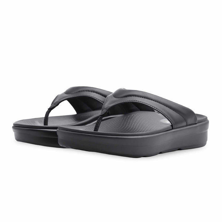 Black Formal Chappal PU0369