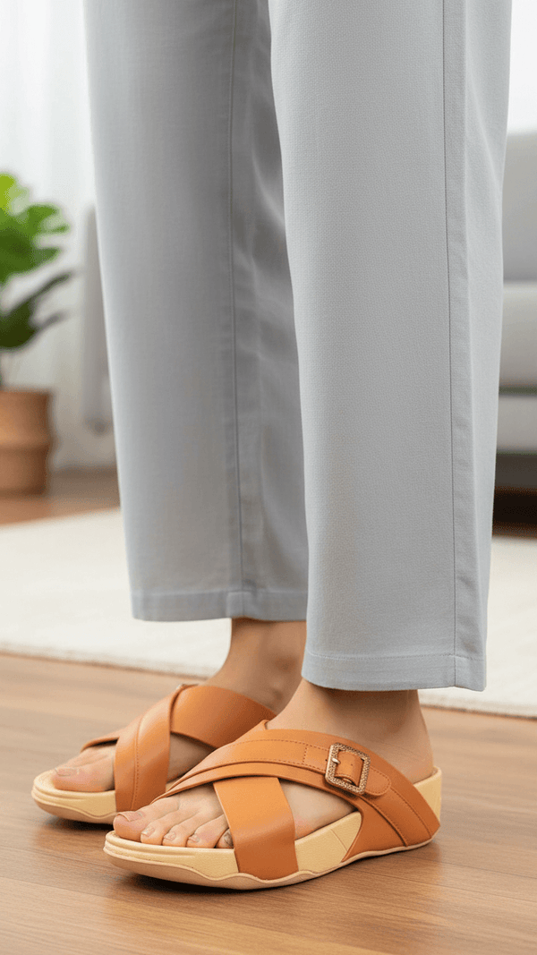 Mustard Formal Women Slipper PU0370