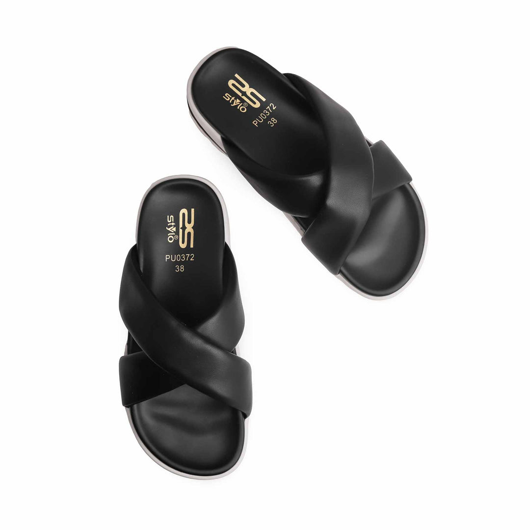 Black Formal Slipper PU0372