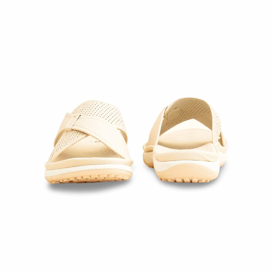 Beige Formal Slipper For Women PU0375