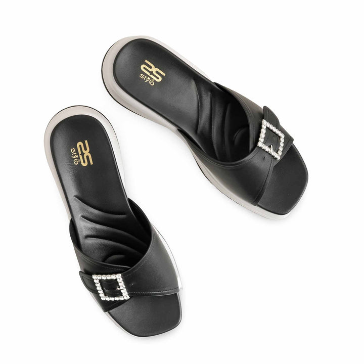 Black Formal Women Slipper PU0377