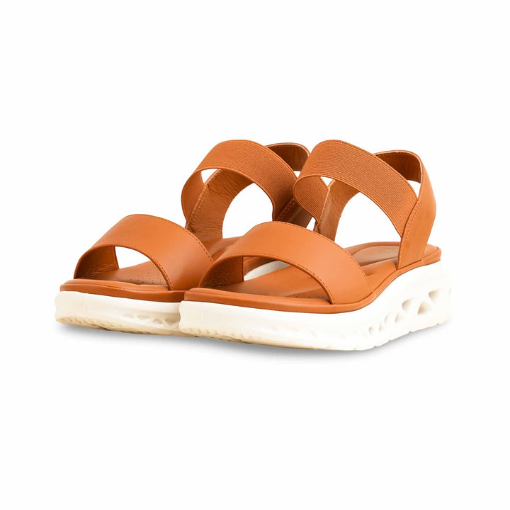 Brown Formal Sandal For Ladies PU0383