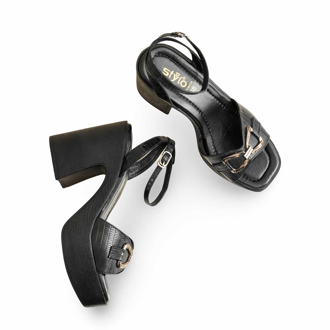 Black Formal Women Sandal PU0458