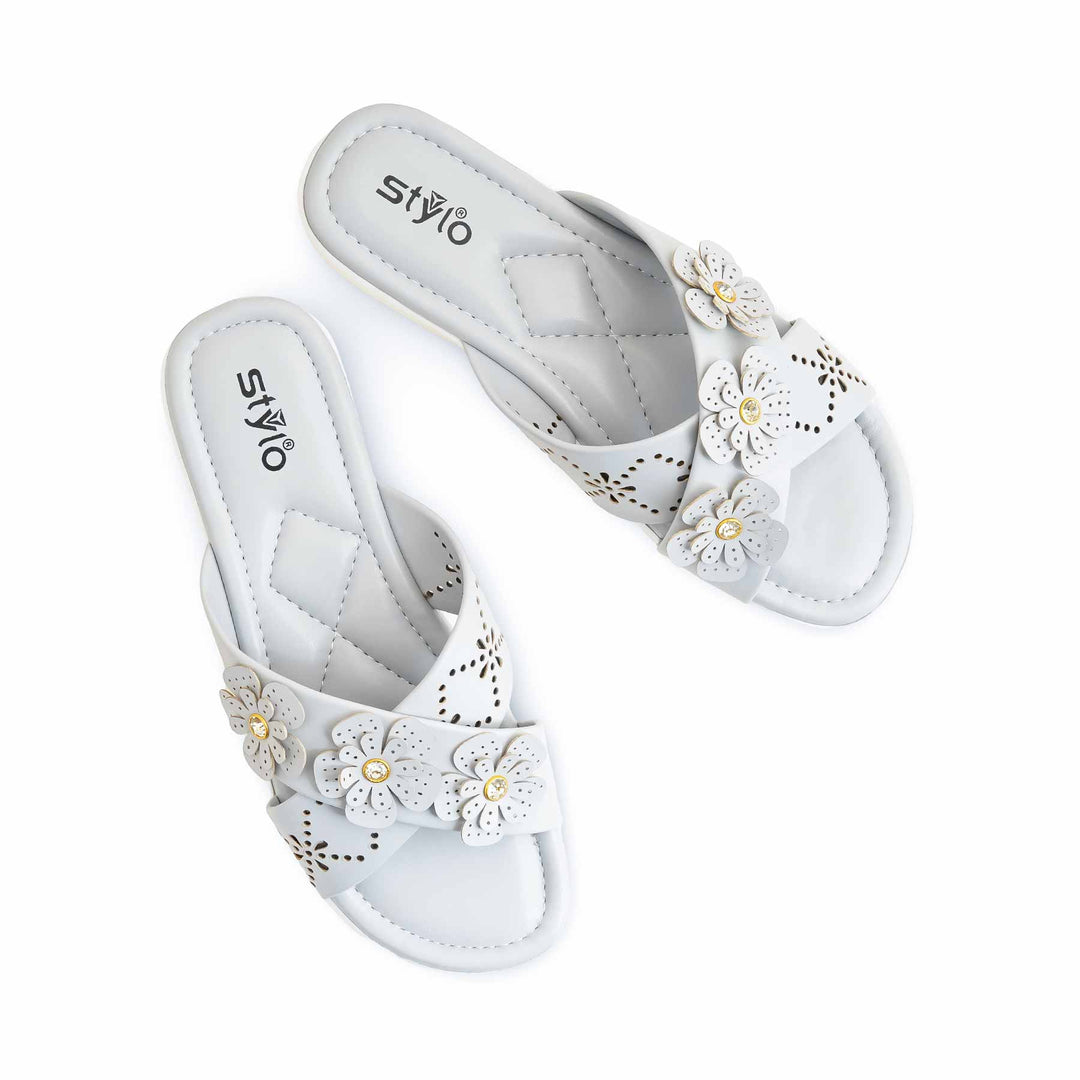Grey Formal Women Slipper PU0476