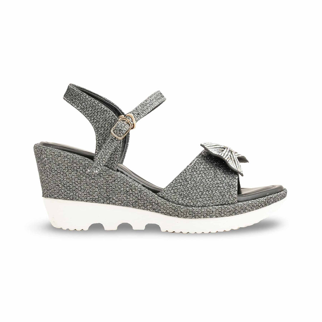 Black Formal Sandal For Ladies PU0479