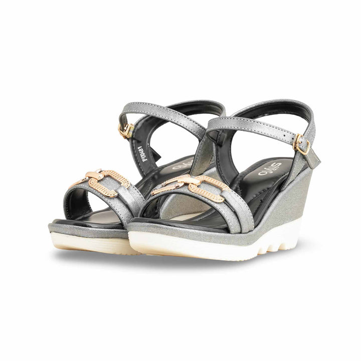 Black Formal Sandal For Women PU0481