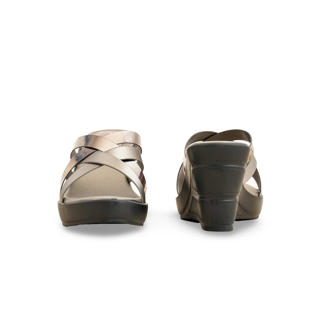 Grey Formal Slipper For Women PU0491