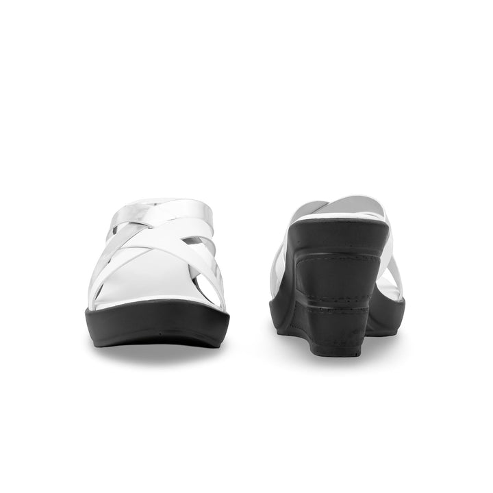 White Formal Slipper PU0491