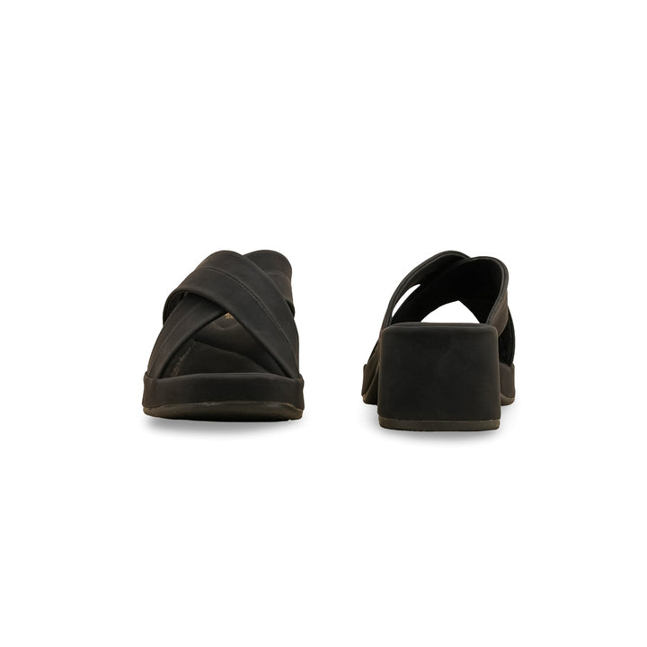 Black Formal Slipper PU0516