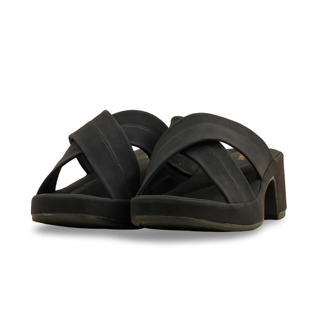 Black Formal Slipper PU0516