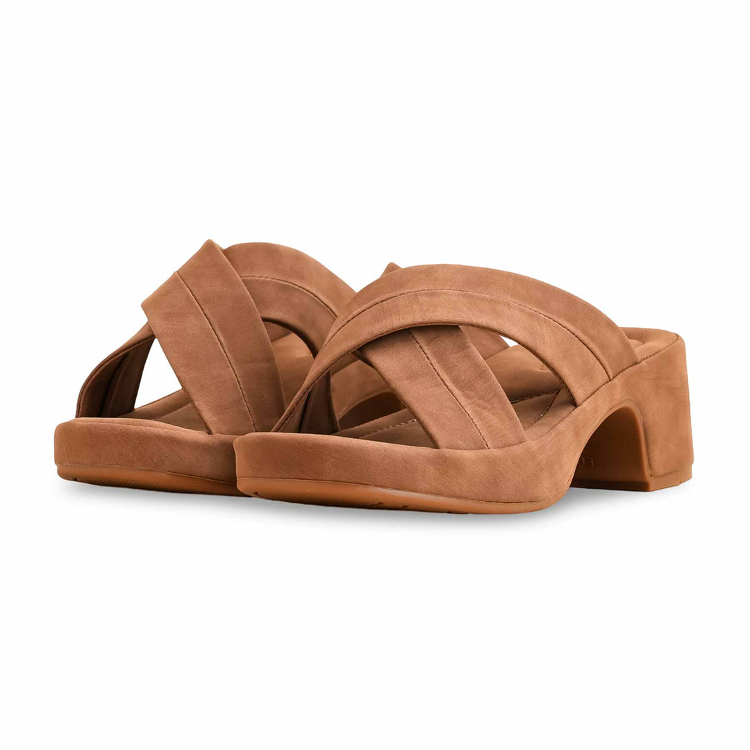 Brown Formal Slipper PU0516