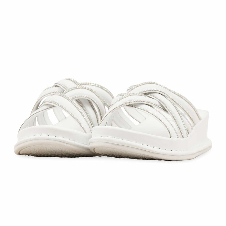 White Formal Slipper PU0520