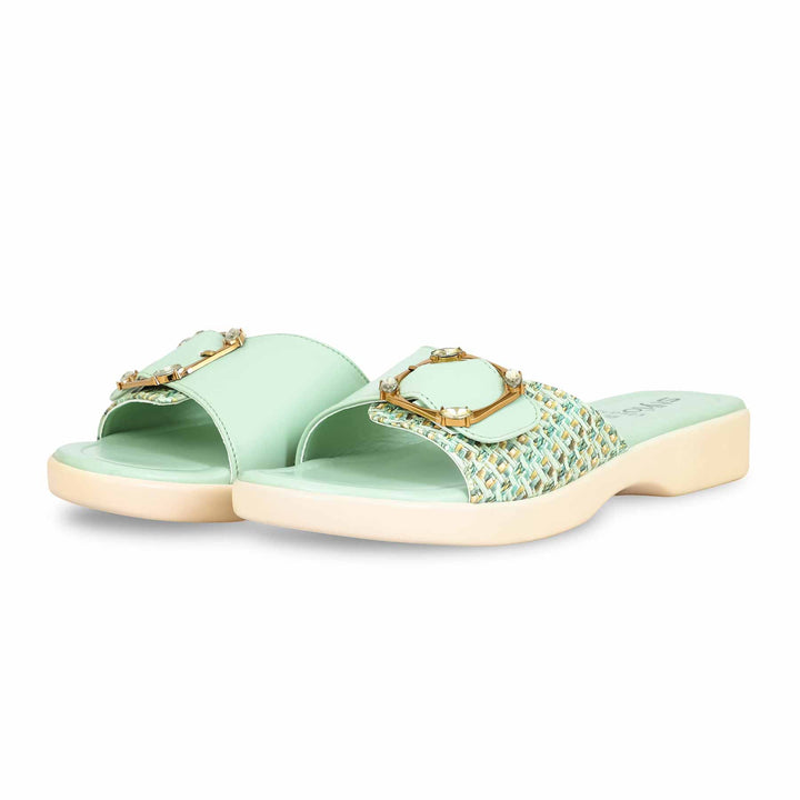 PISTAGREEN Formal Slipper PU0523