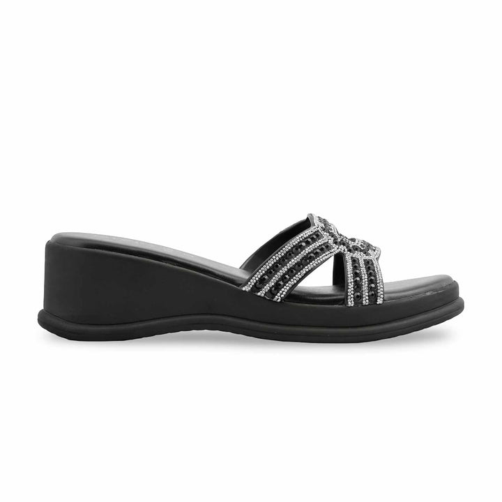 Black Formal Slipper PU0531