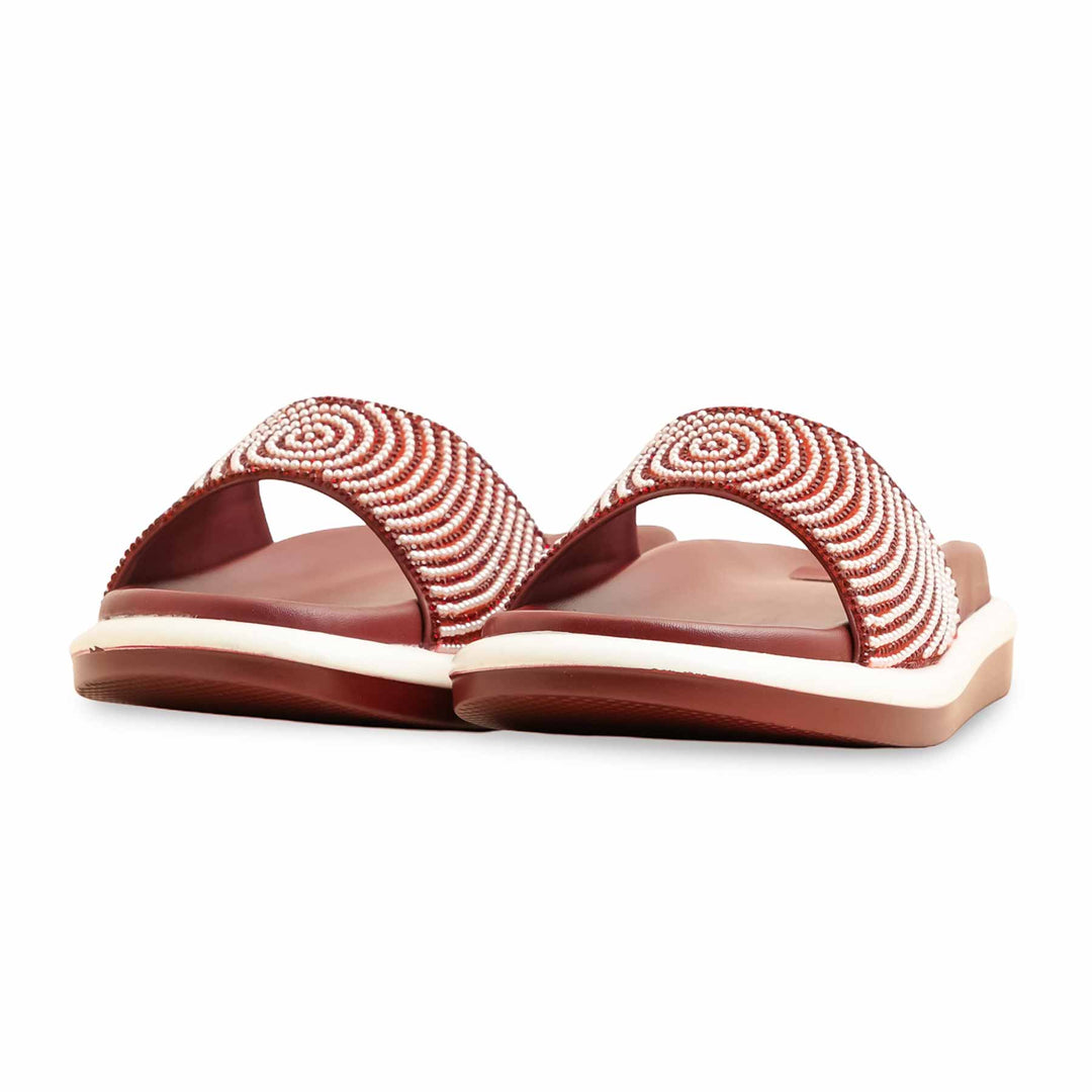 Maroon Formal Slipper PU0532