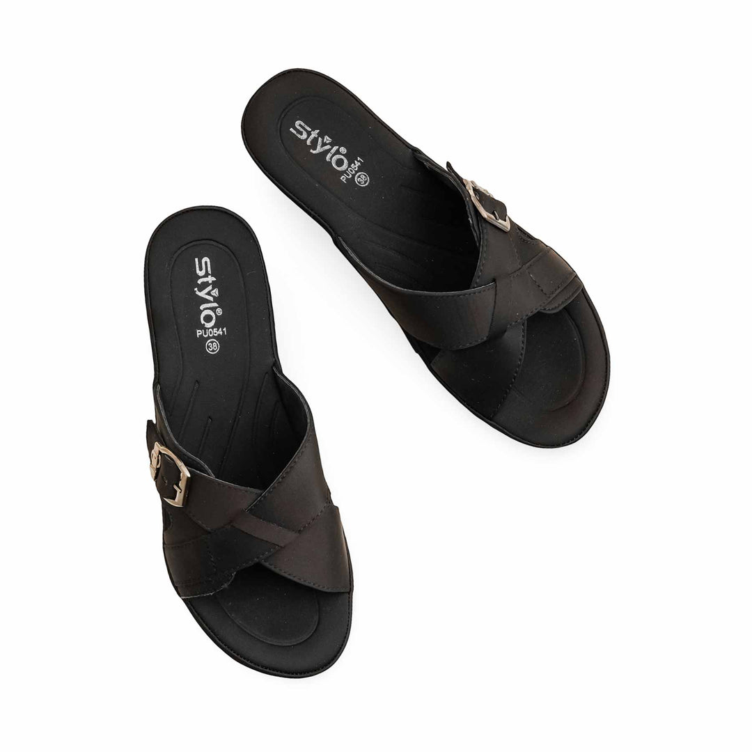 Black Formal Slipper PU0541
