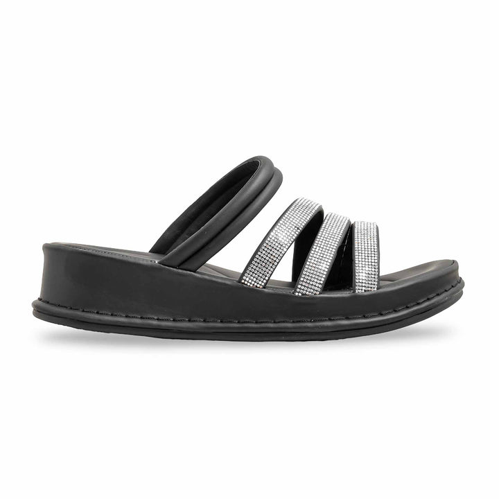 Black Formal Slipper PU0543