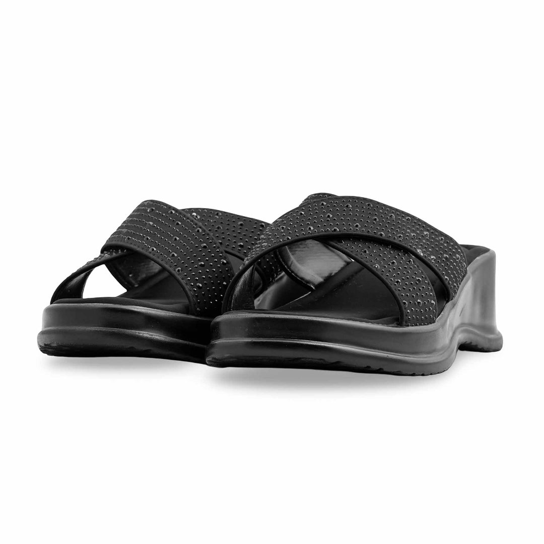 Black Formal Slipper PU0544