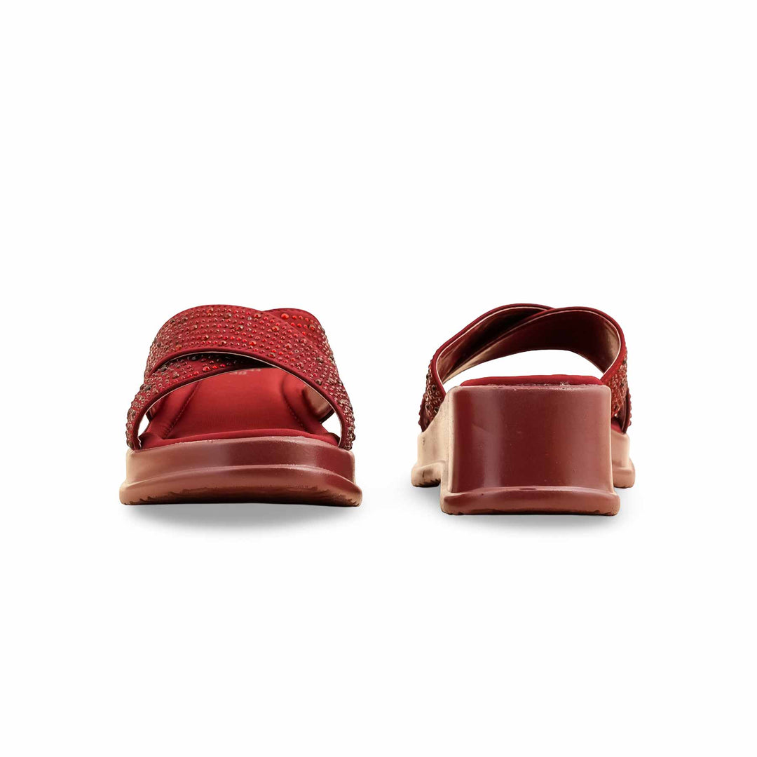 Maroon Formal Slipper PU0544