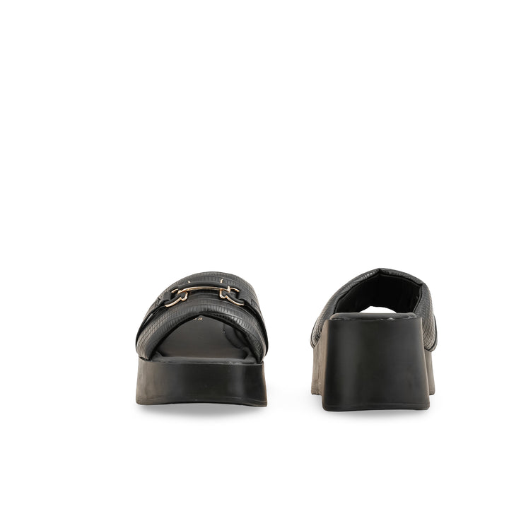 Black Formal Slipper PU0557