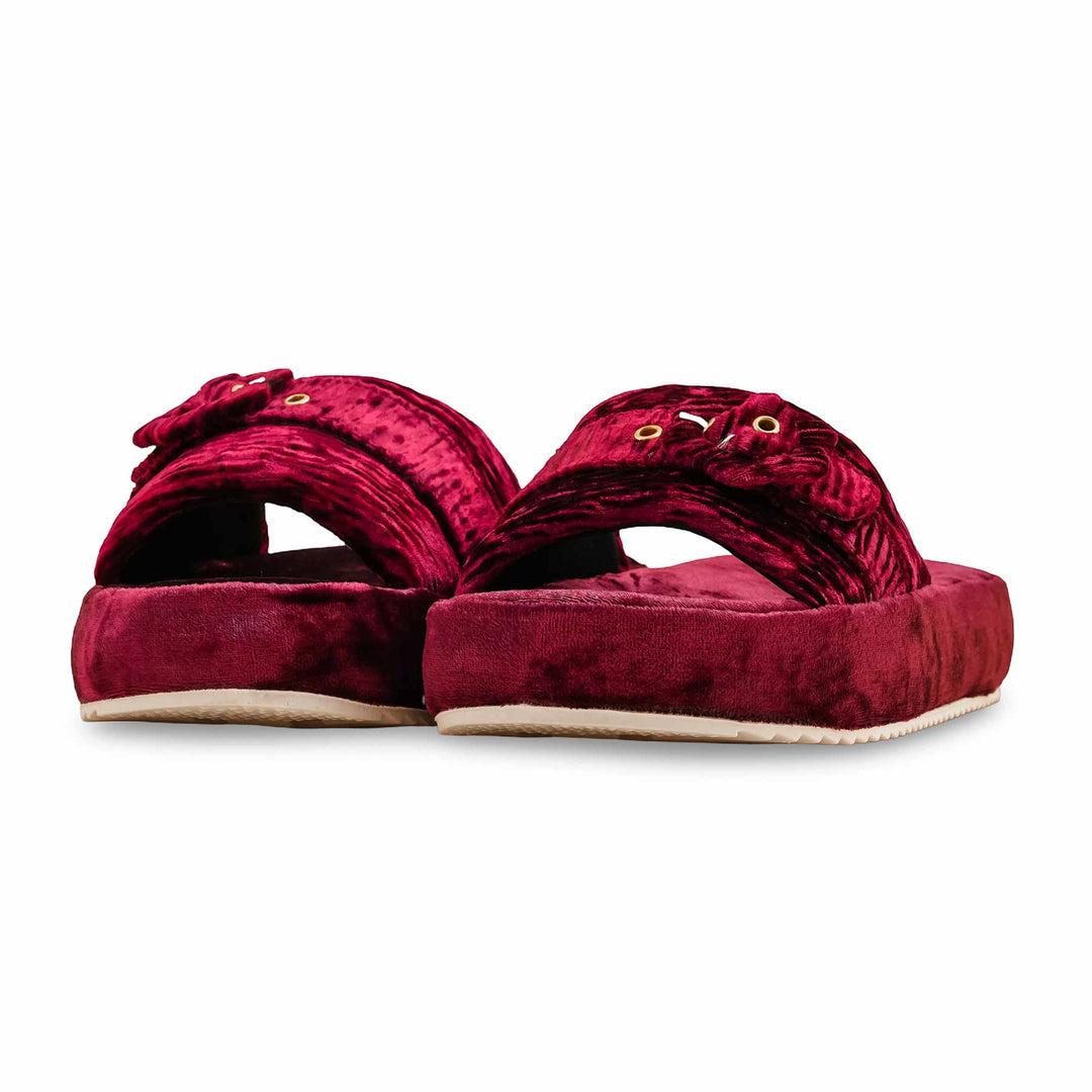 Maroon Formal Slipper PU0570