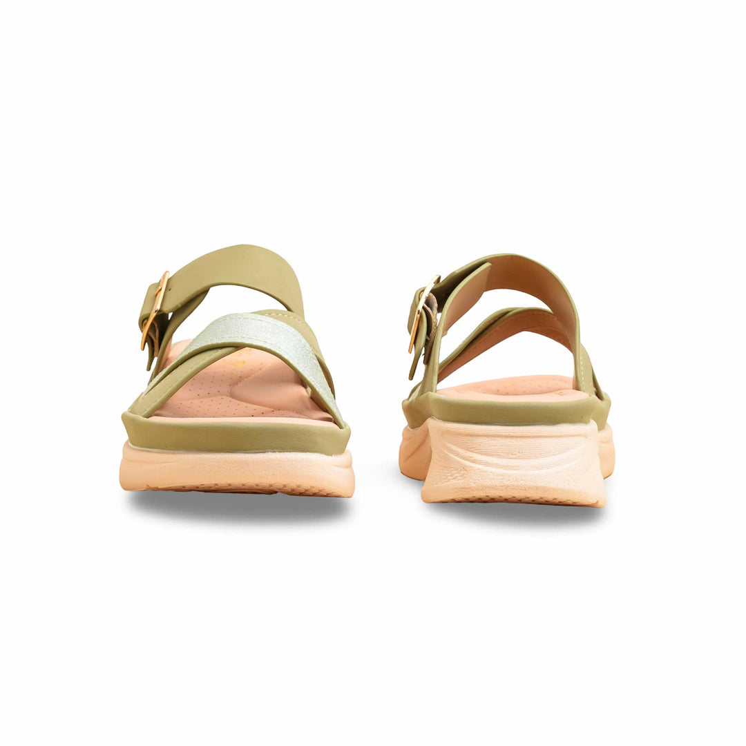 Olive Formal Slipper PU0581