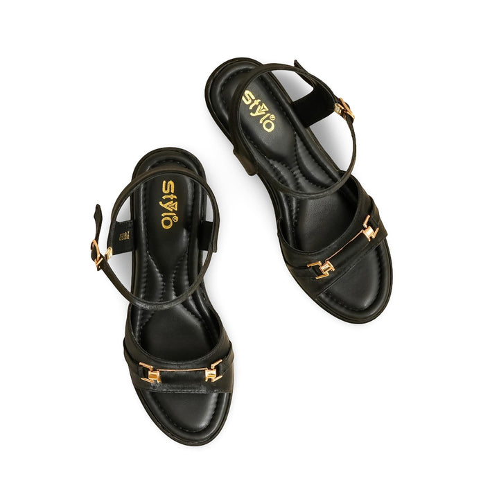 Black Formal Sandal PU0592