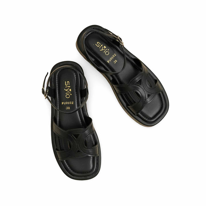 Black Formal Sandal PU0602