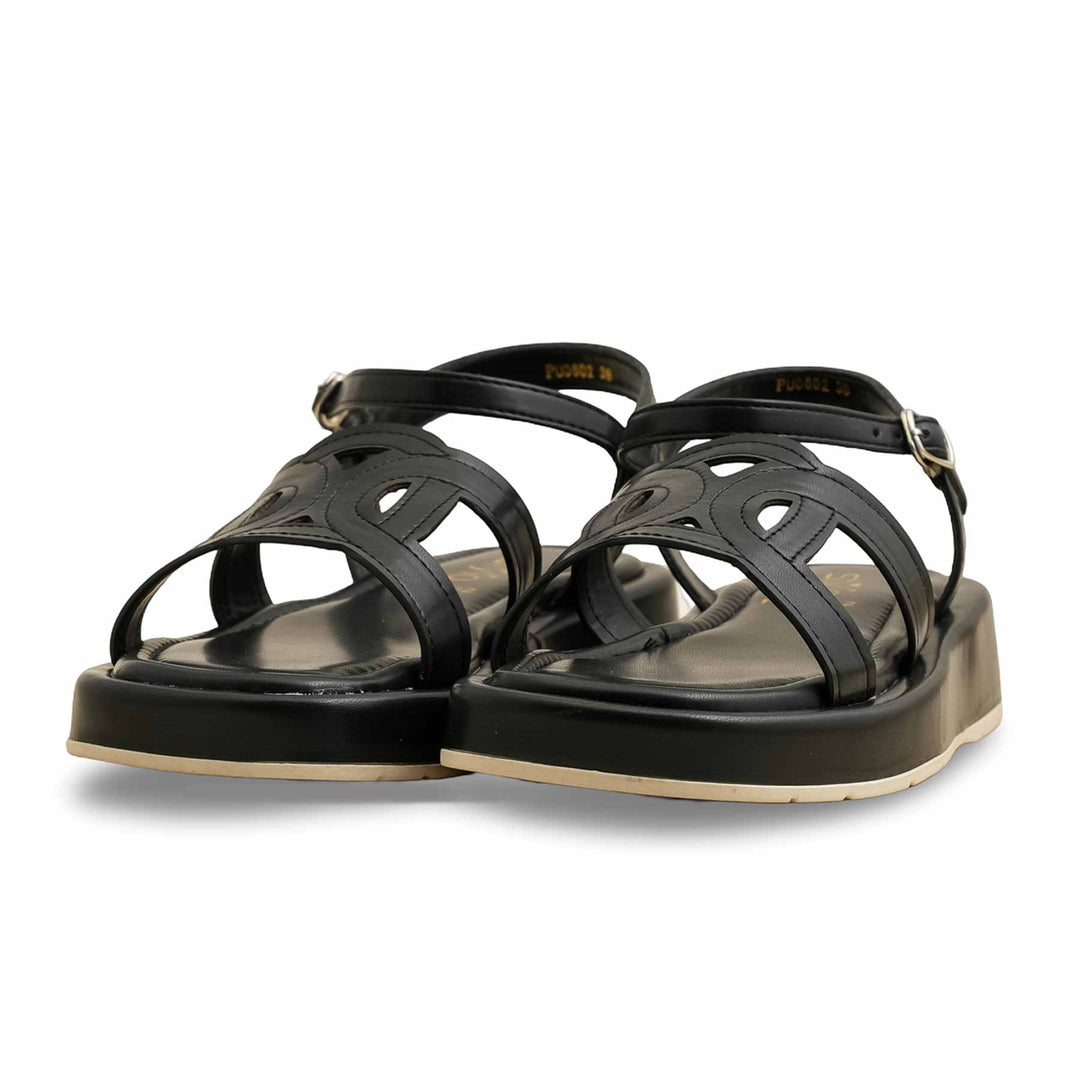 Black Formal Sandal PU0602