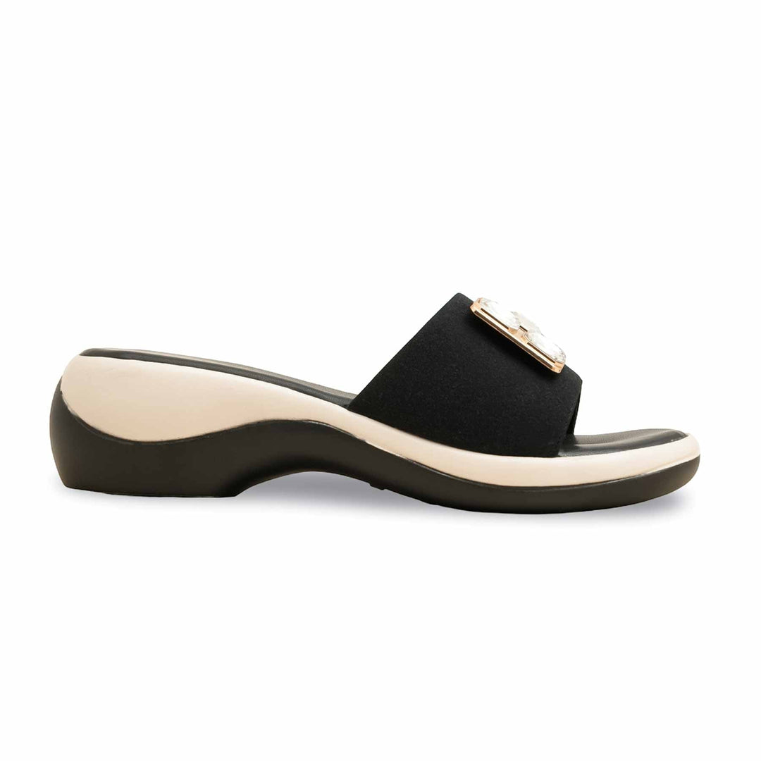 Black Formal Slipper PU0614