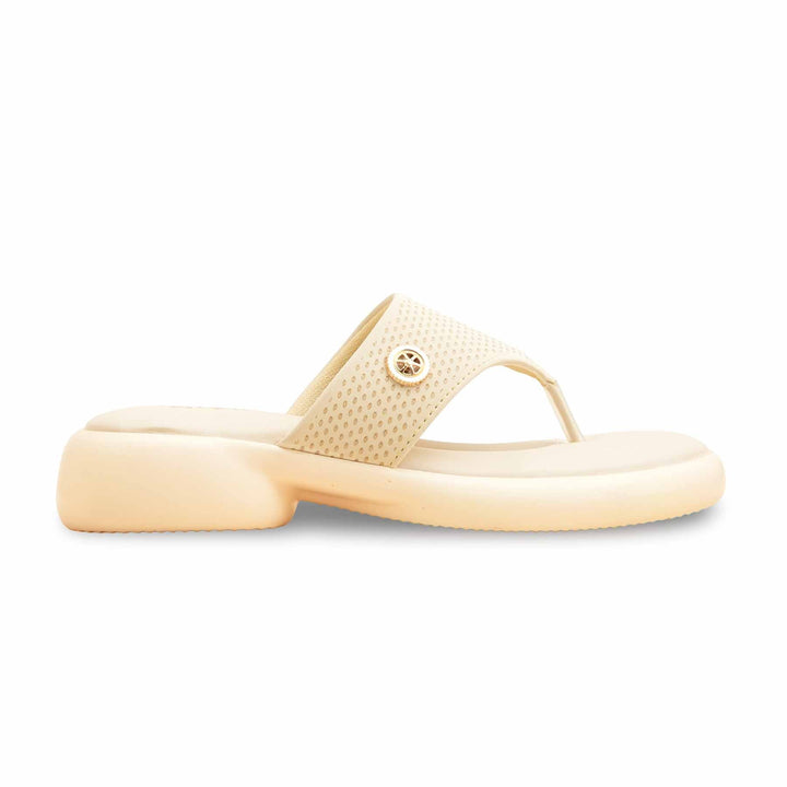 Beige Formal Chappal PU0616