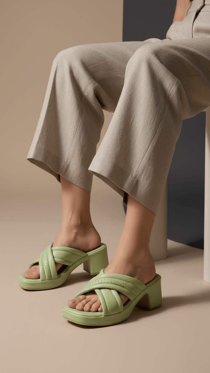 PISTAGREEN Formal Slipper For Women PU0619