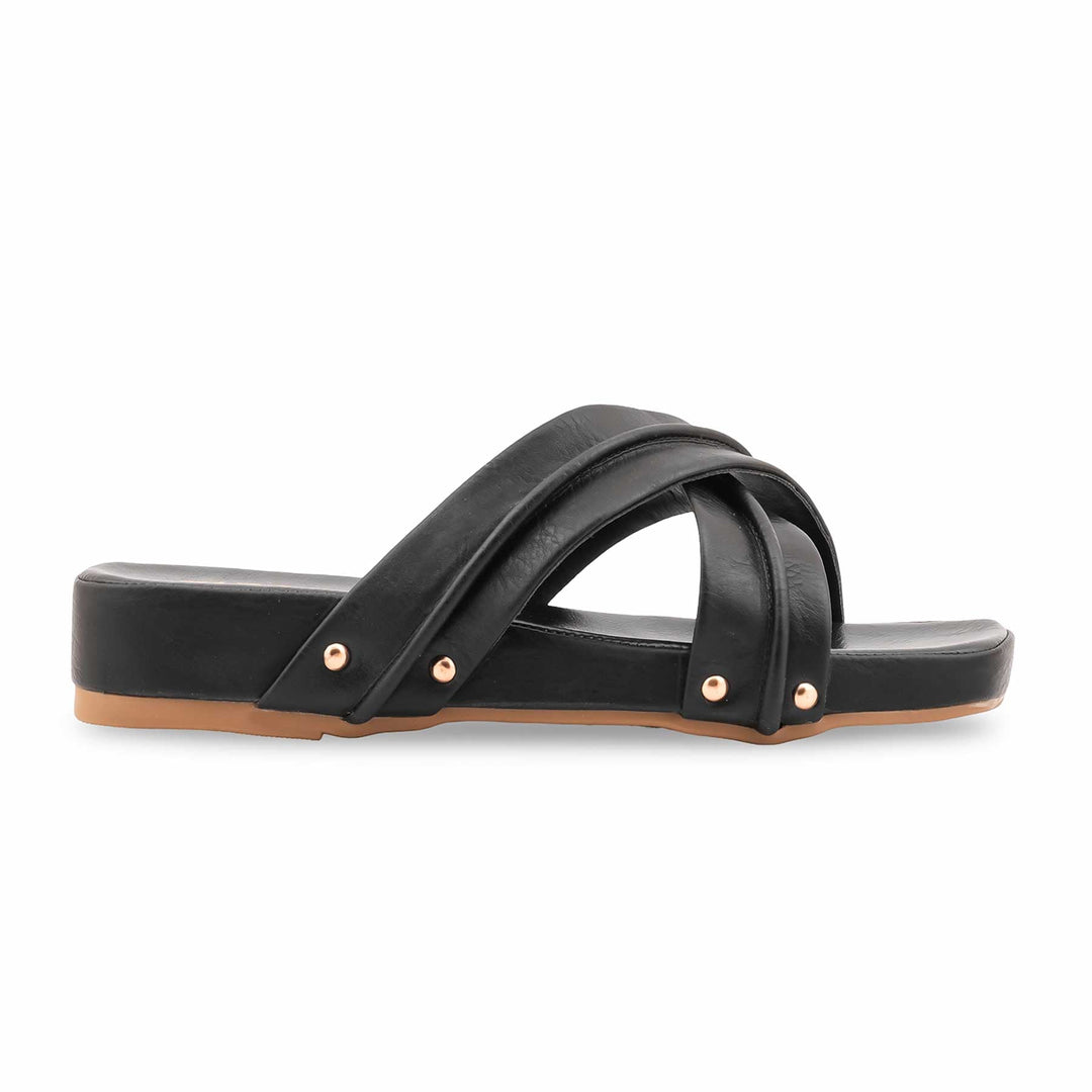 Black Formal Women Slipper PU0664