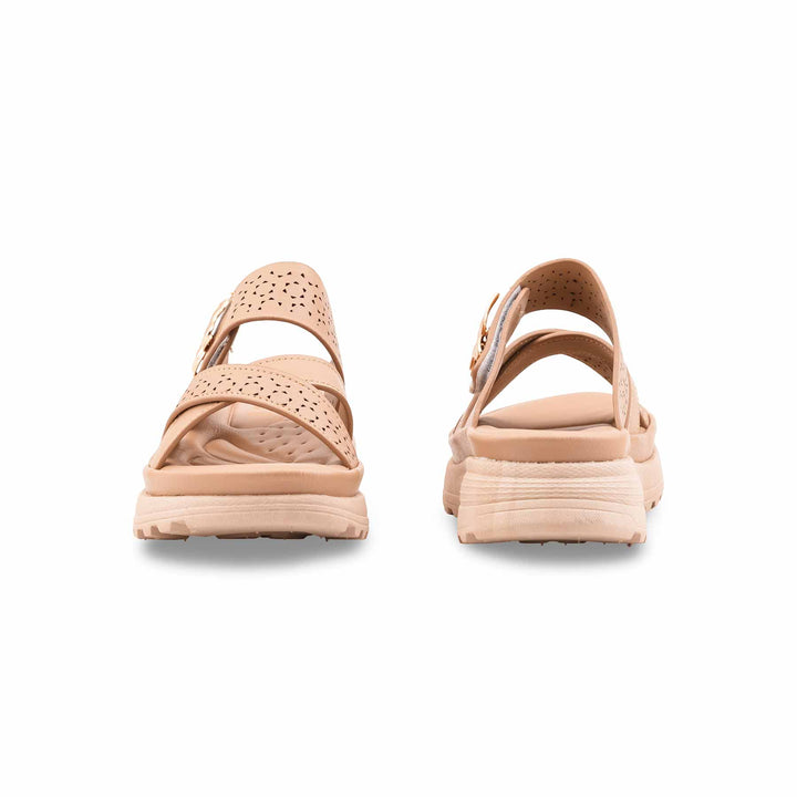 Beige Formal Slipper For Women PU0681