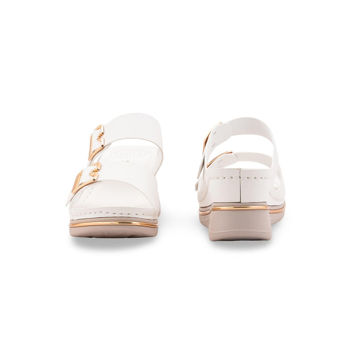 White Formal Women Slipper PU0732
