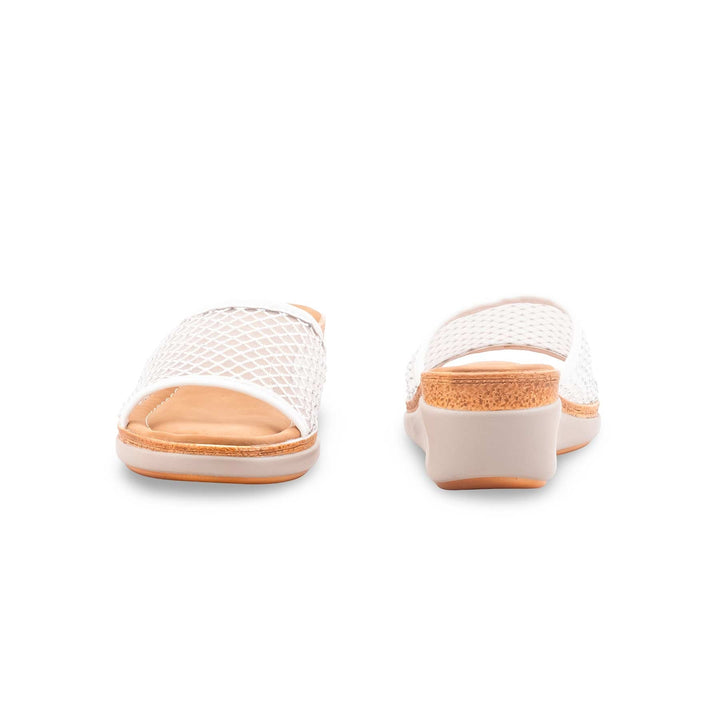 White Formal Women Slipper PU0733