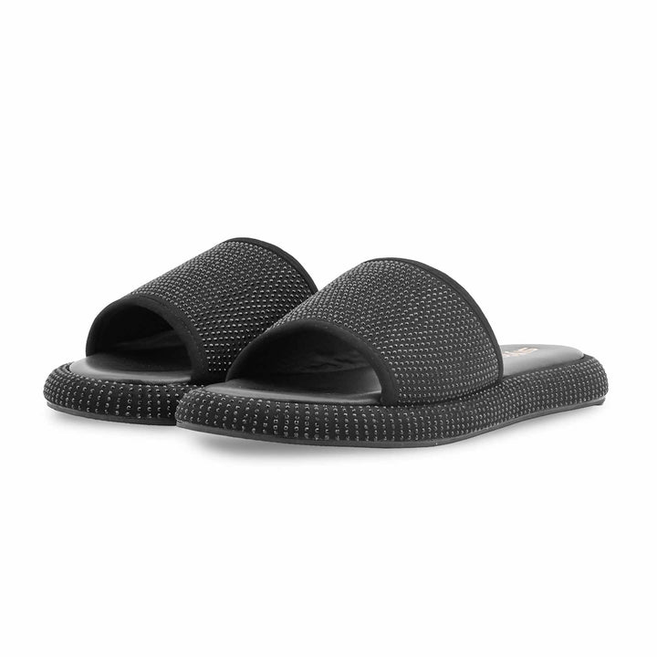 Black Formal Women Slipper PU0748