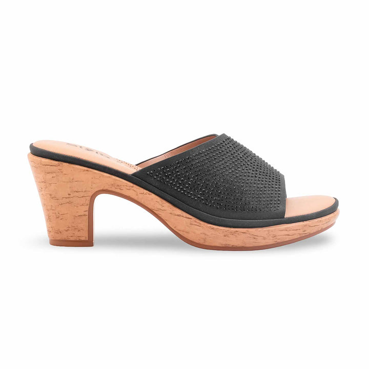 Black Formal Women Slipper PU0753