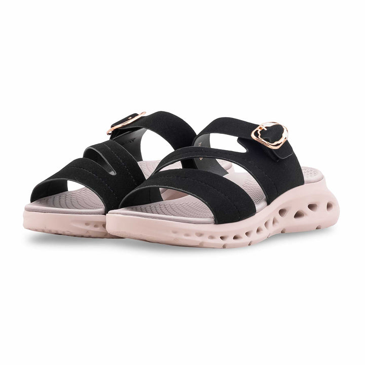 Black Formal Slipper For Ladies PU0779