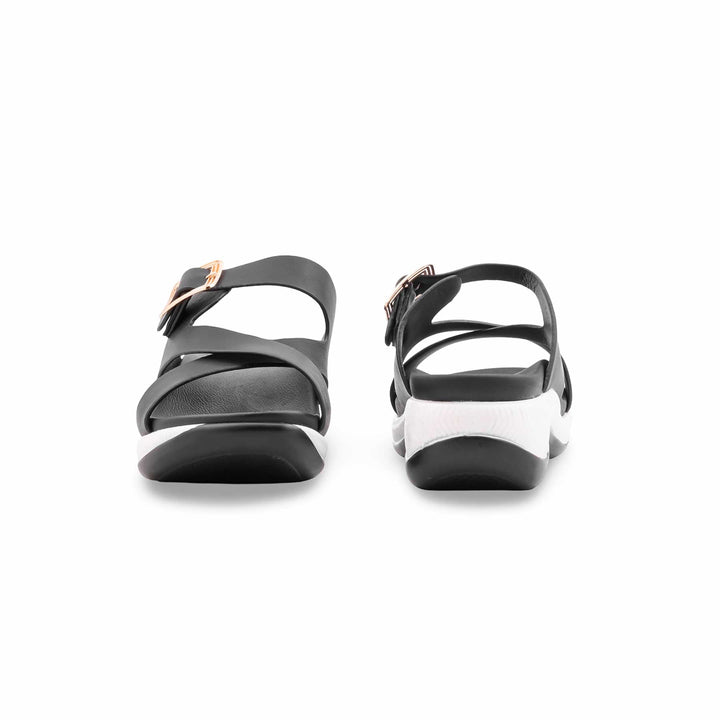 Black Formal Slipper For Ladies PU0783