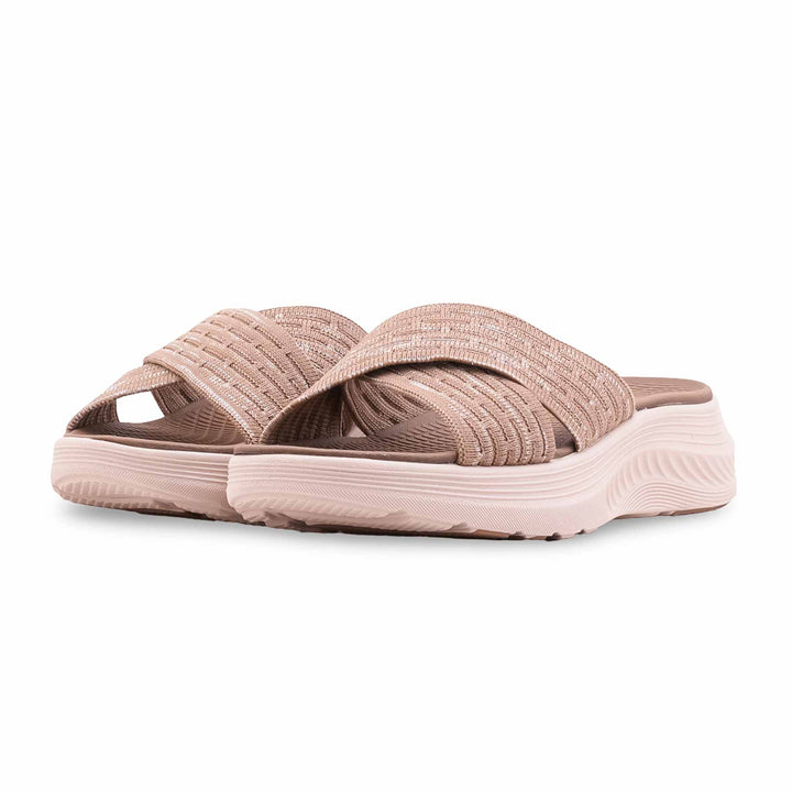Coffee Formal Slipper For Ladies PU0794